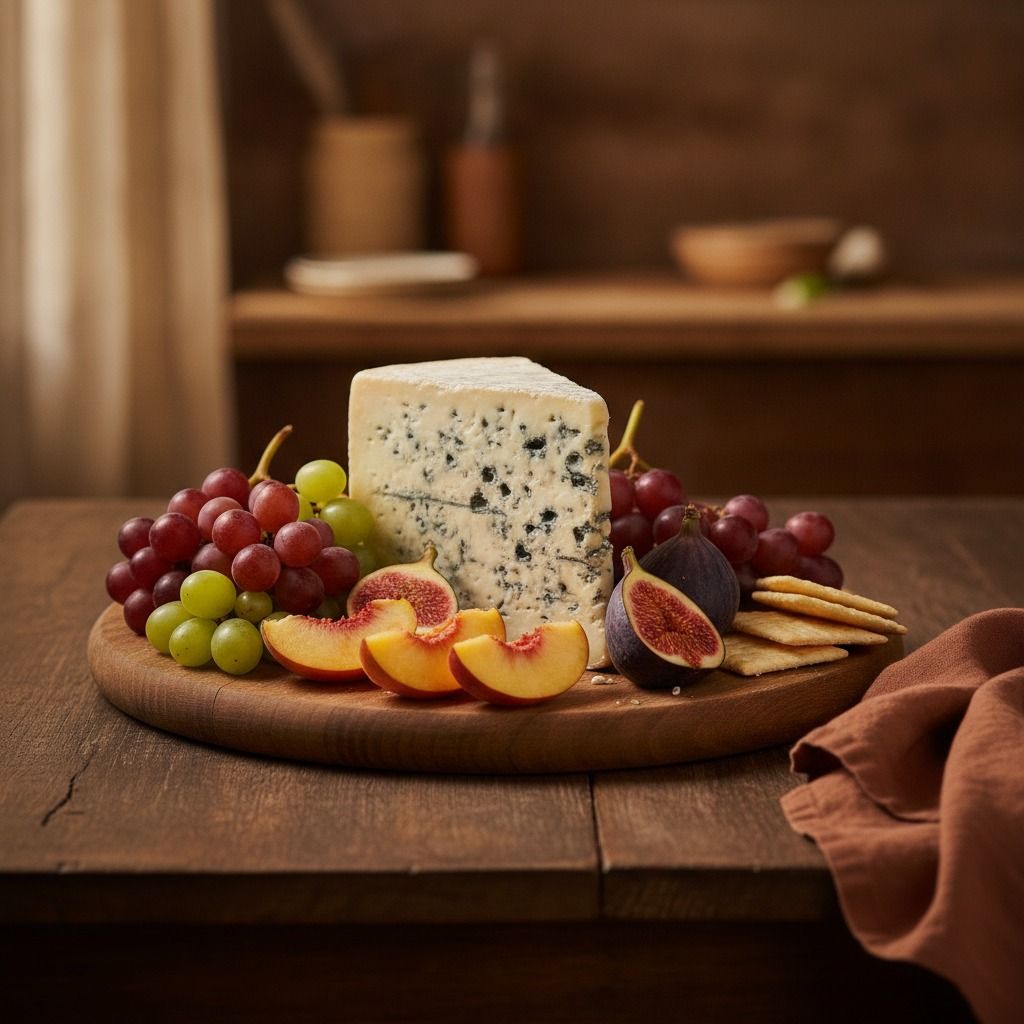 Cheese and Fruit (AI-generated preview)