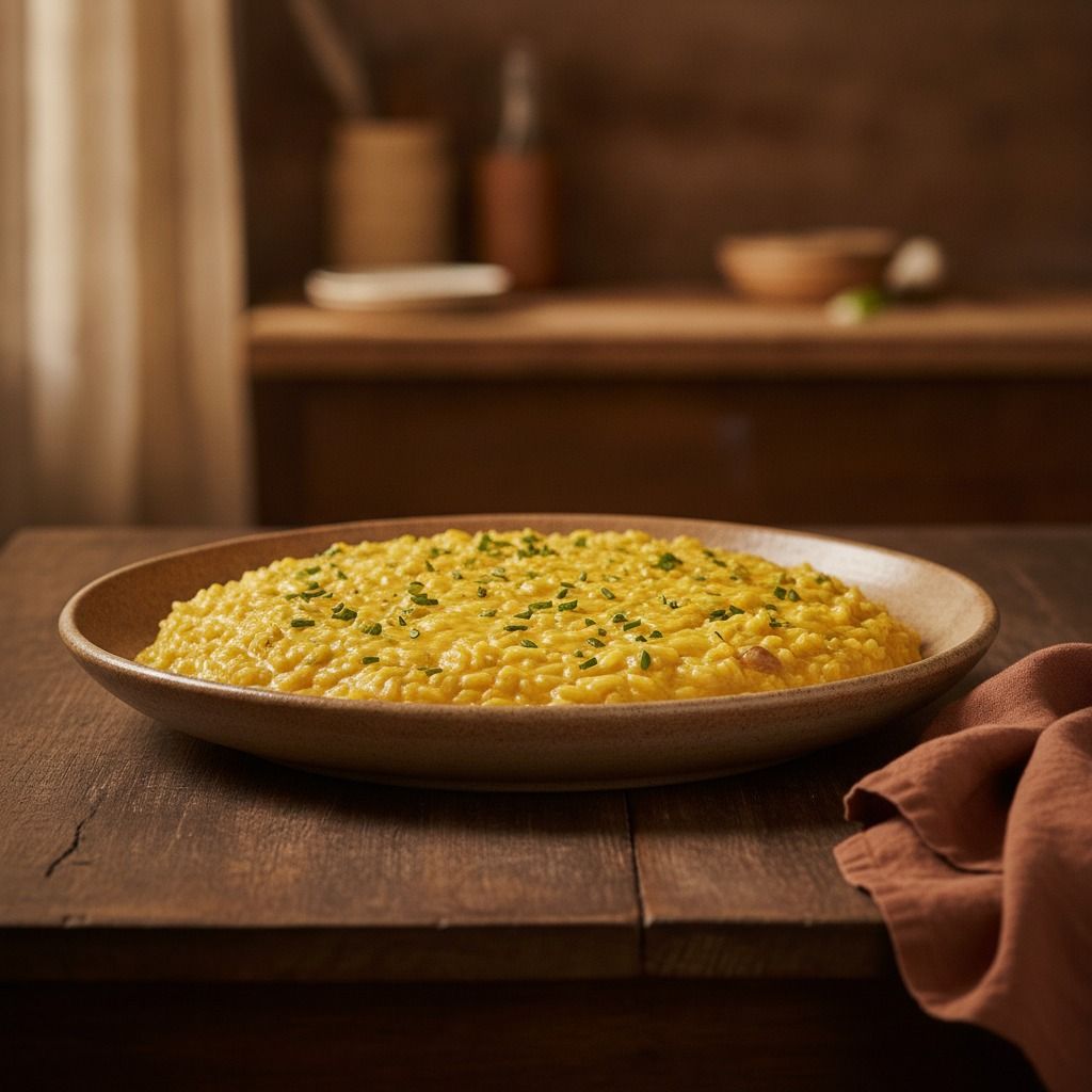 Seafood Risotto (AI-generated preview)