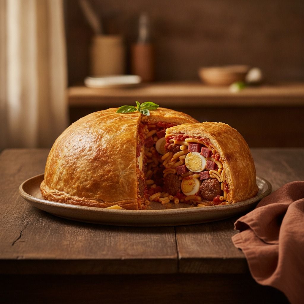 Timpano (AI-generated preview)