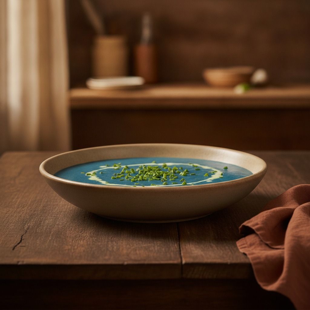 Blue Soup (Leek Soup, Untied) (AI-generated preview)