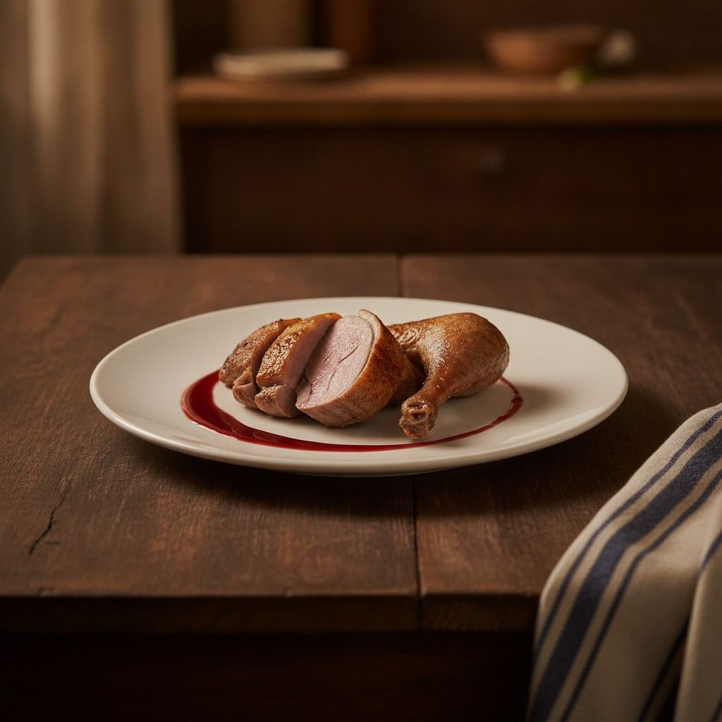 Roast Pigeon (AI-generated preview)