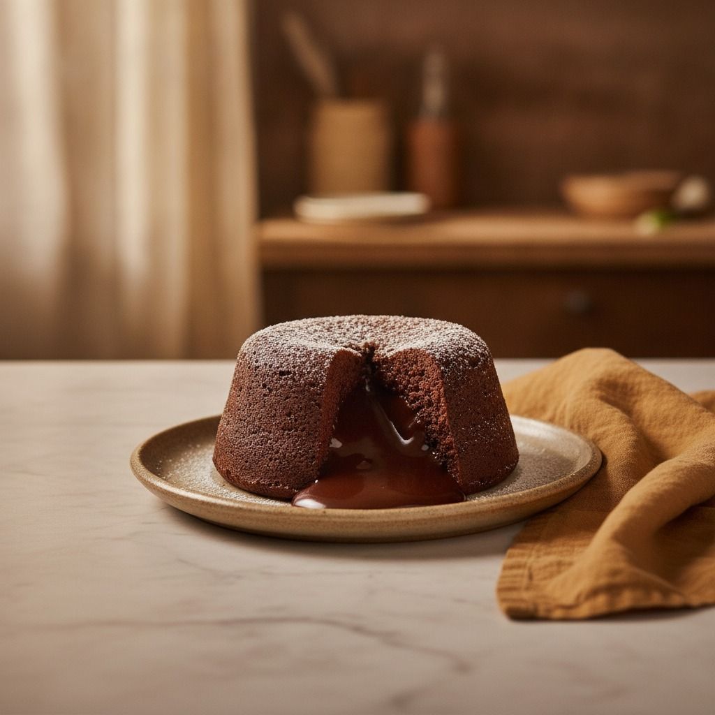 Chocolate Lava Cake (AI-generated preview)