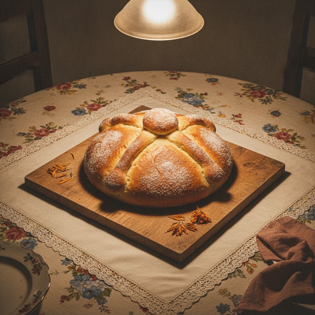 Pan de Muerto (AI-generated preview)
