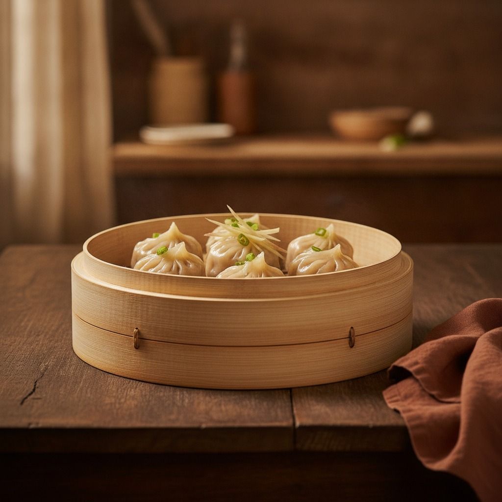 Grandpa Chu's Crab Dumplings (AI-generated preview)