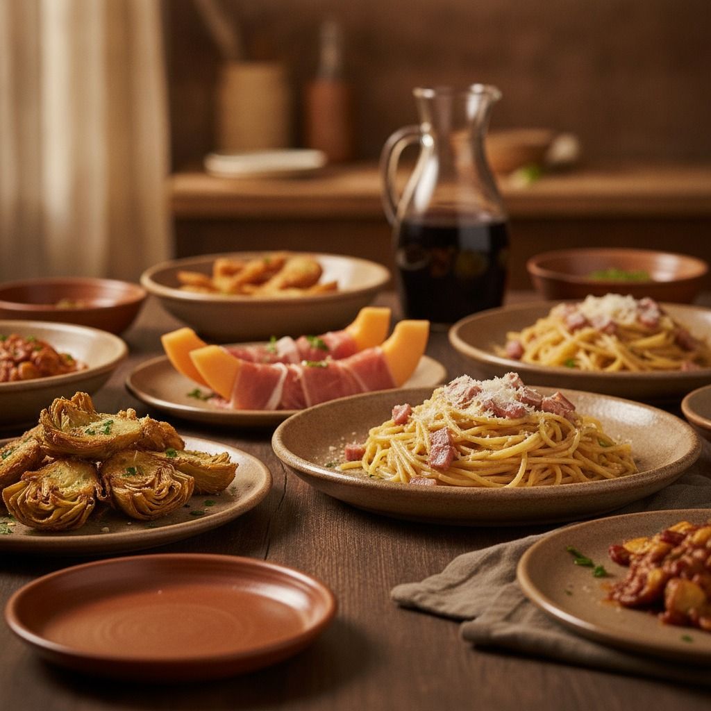 A Roman Feast, for the Table (AI-generated preview)