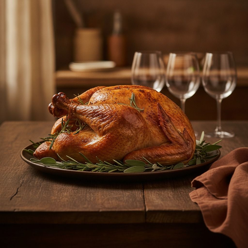 Thanksgiving Turkey, Rome-Style (AI-generated preview)