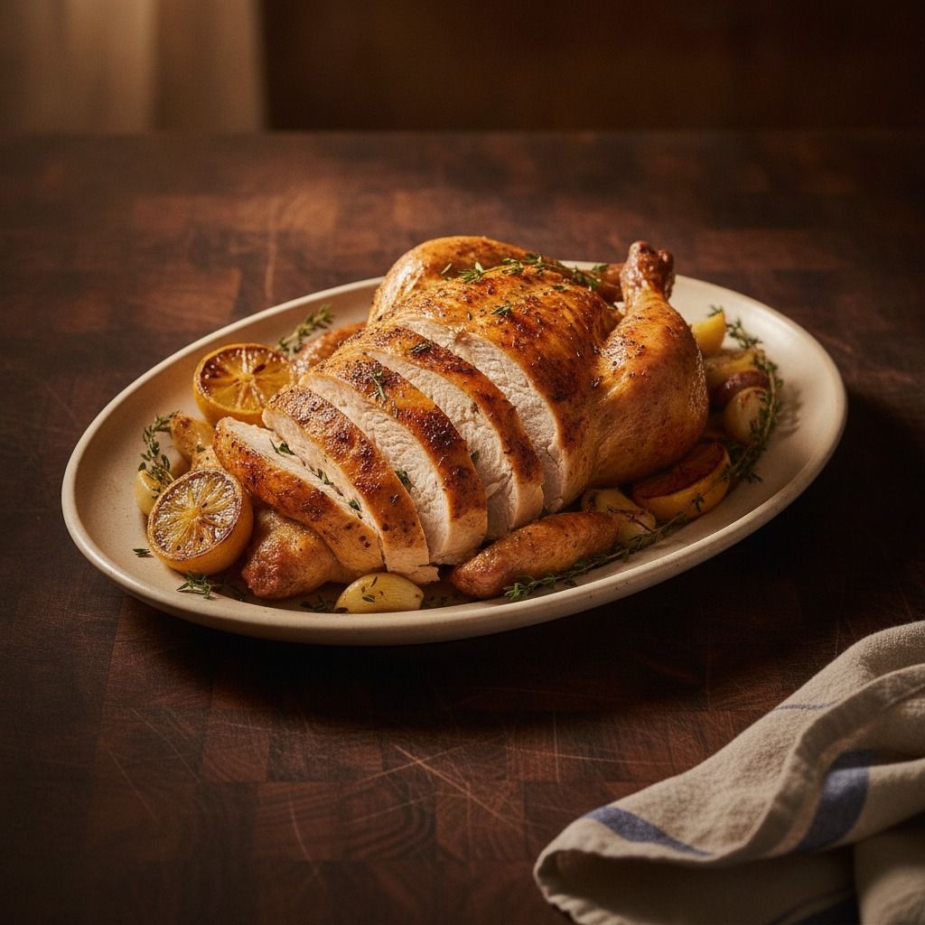 Boggis's Roast Chicken (AI-generated preview)