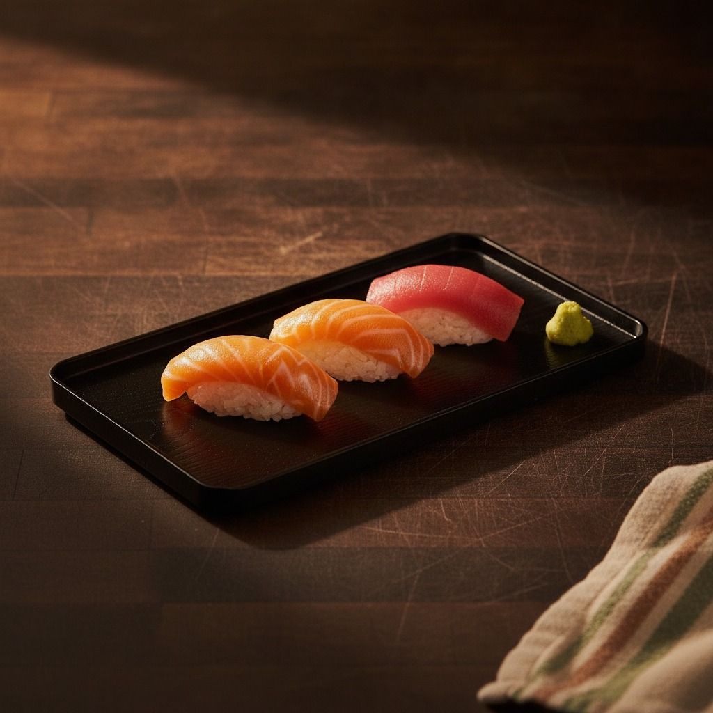 Sushi Master's Fish Nigiri (AI-generated preview)