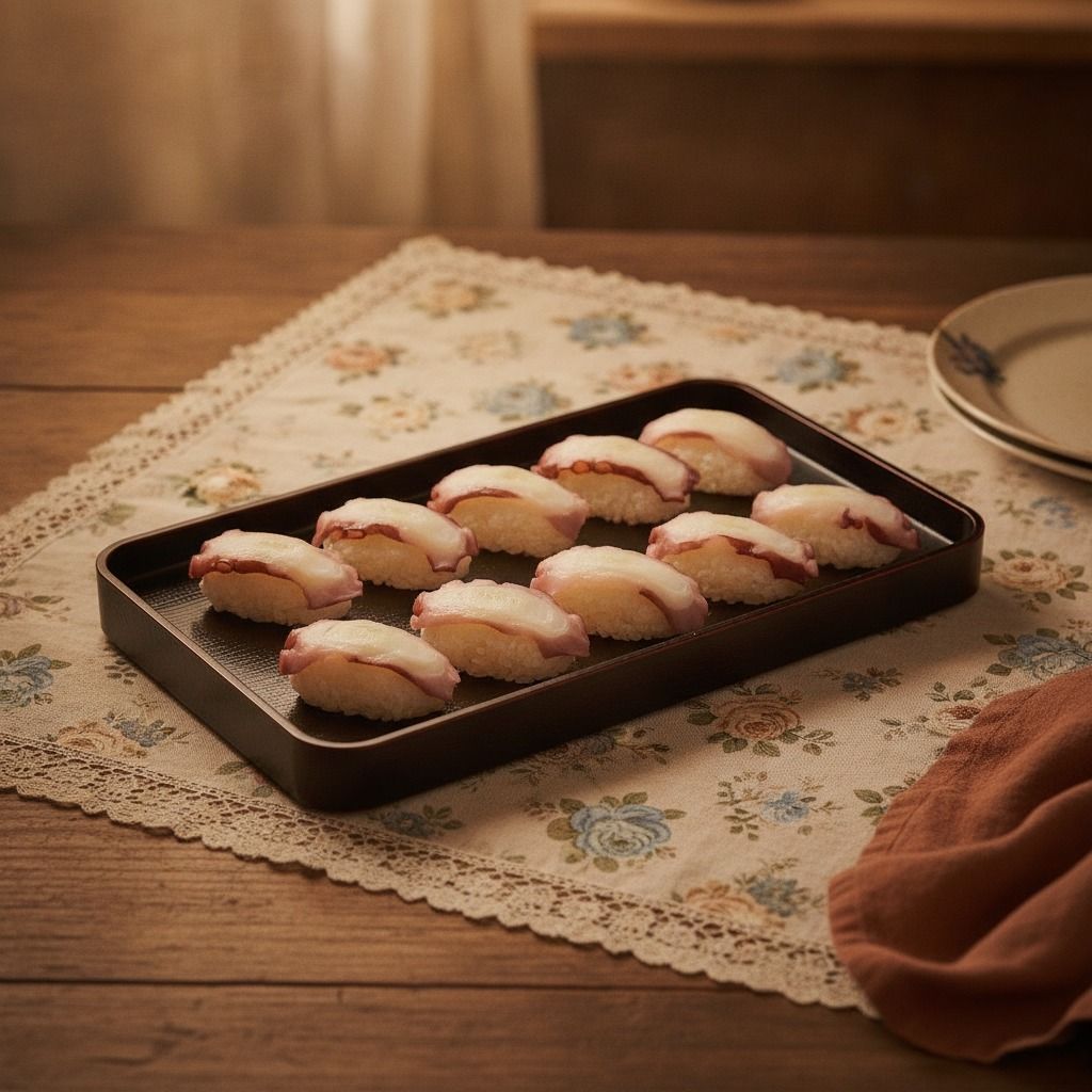 Tako Nigiri (Massaged Octopus) (AI-generated preview)