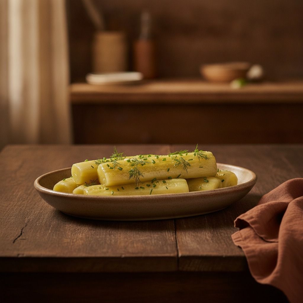 Braised Cucumbers (AI-generated preview)