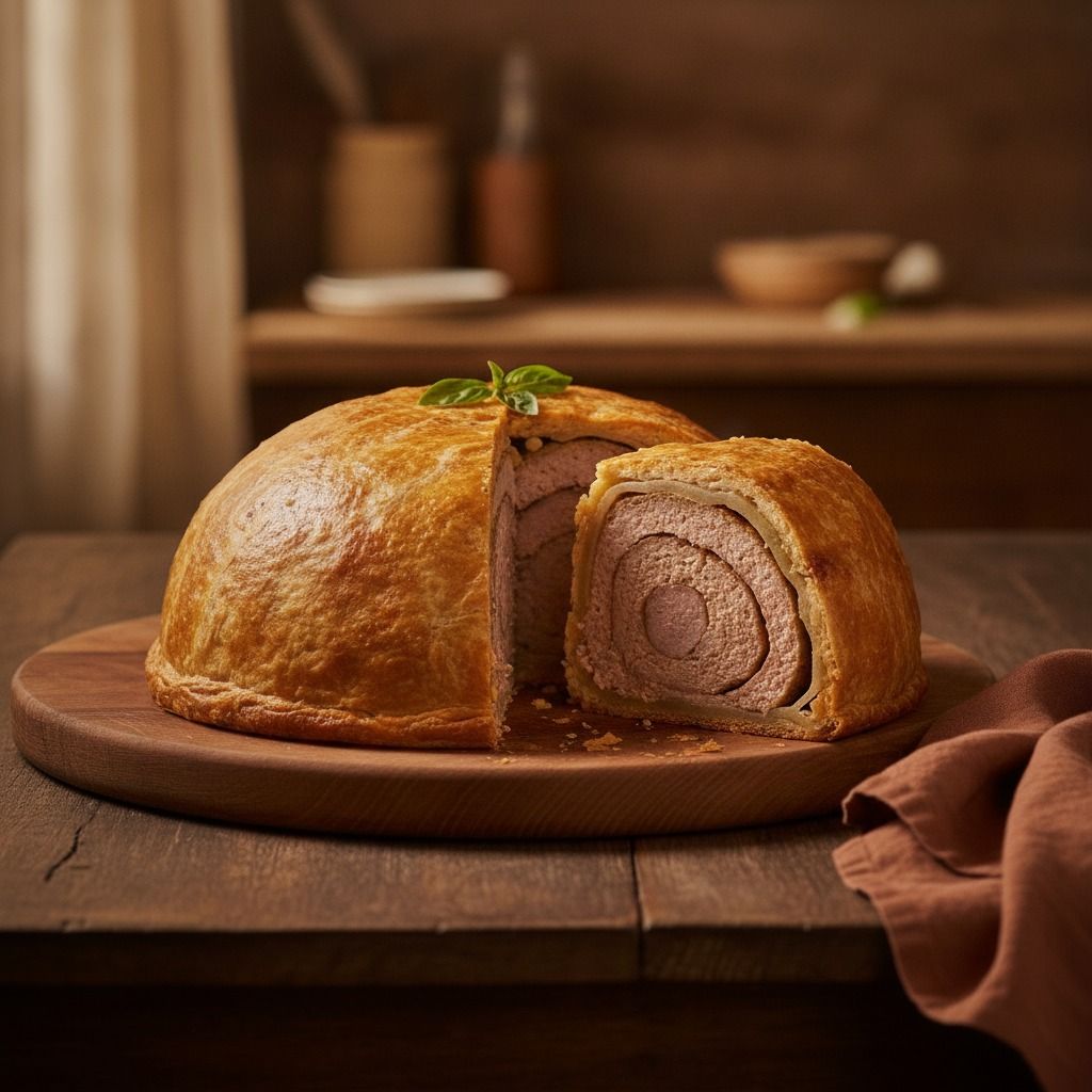 Pâté de Canard en Croûte (AI-generated preview)