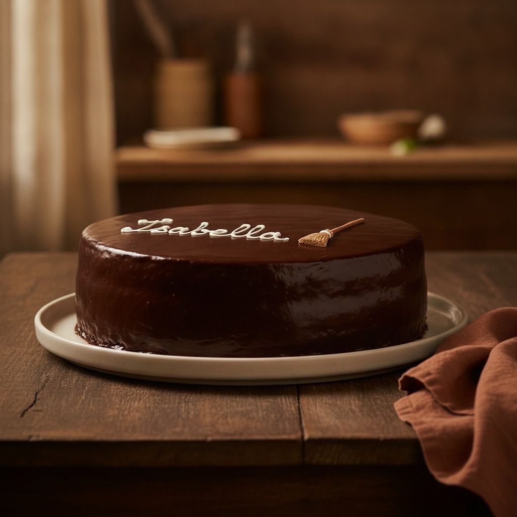 Kiki's Chocolate Cake (AI-generated preview)