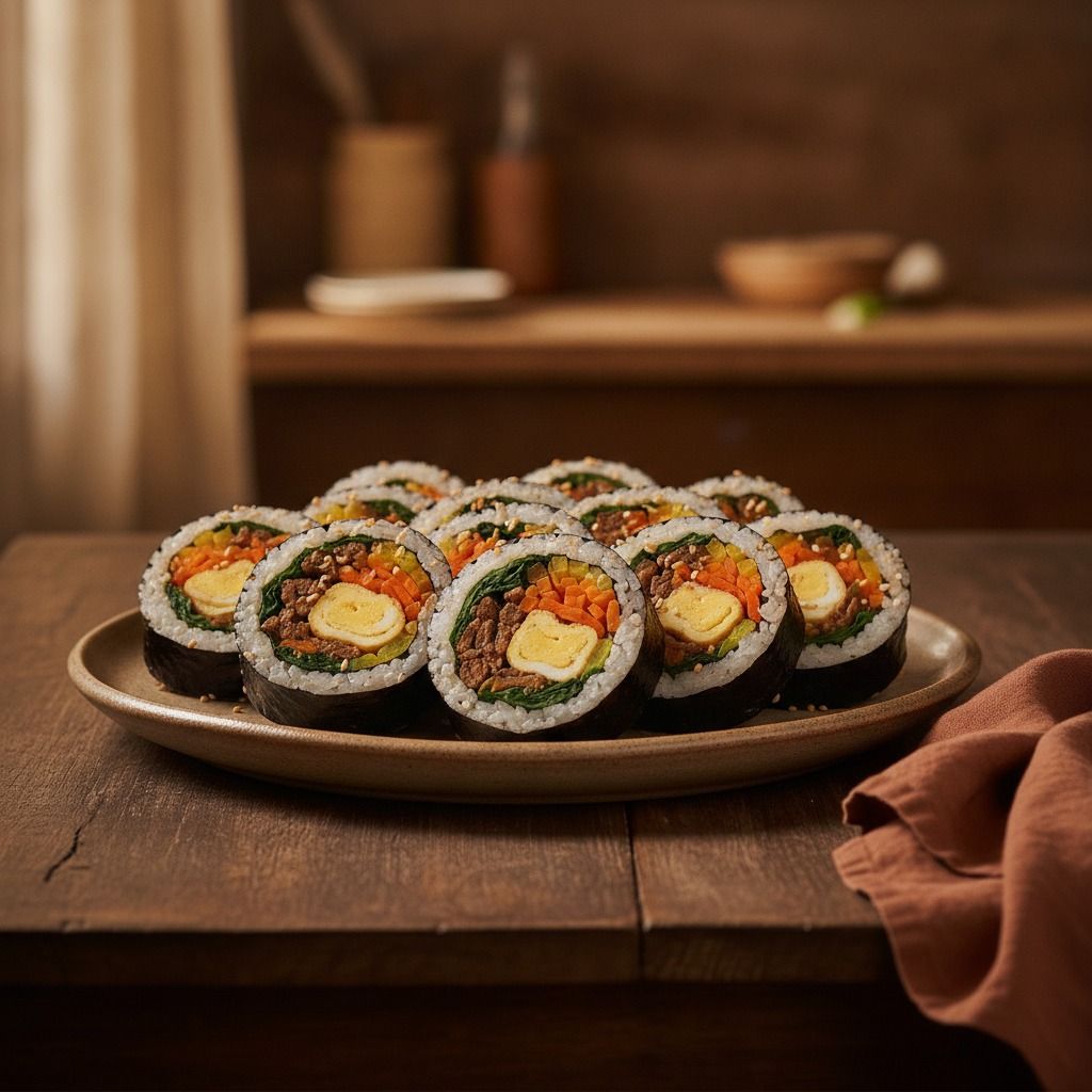 Rumi's Kimbap (AI-generated preview)