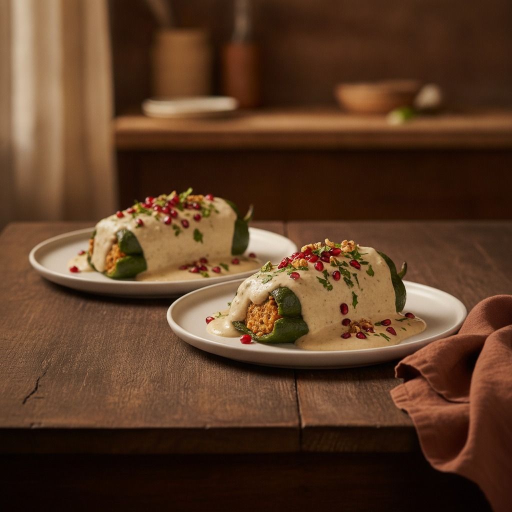 Chiles en Nogada (AI-generated preview)