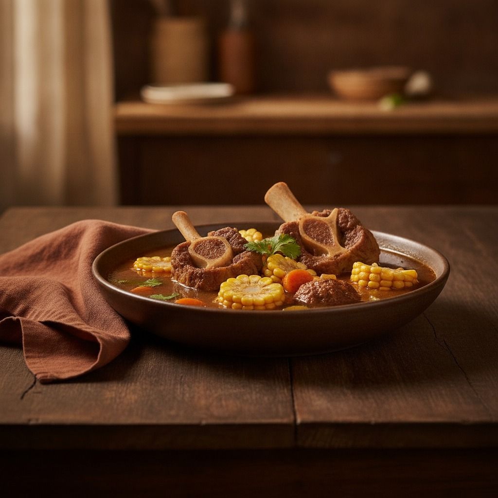 Ox-Tail Soup (AI-generated preview)