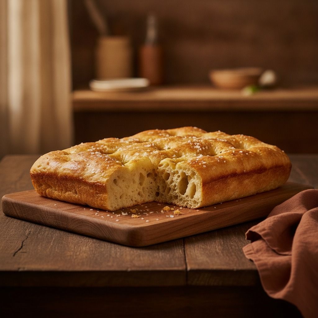 Focaccia Genovese (AI-generated preview)