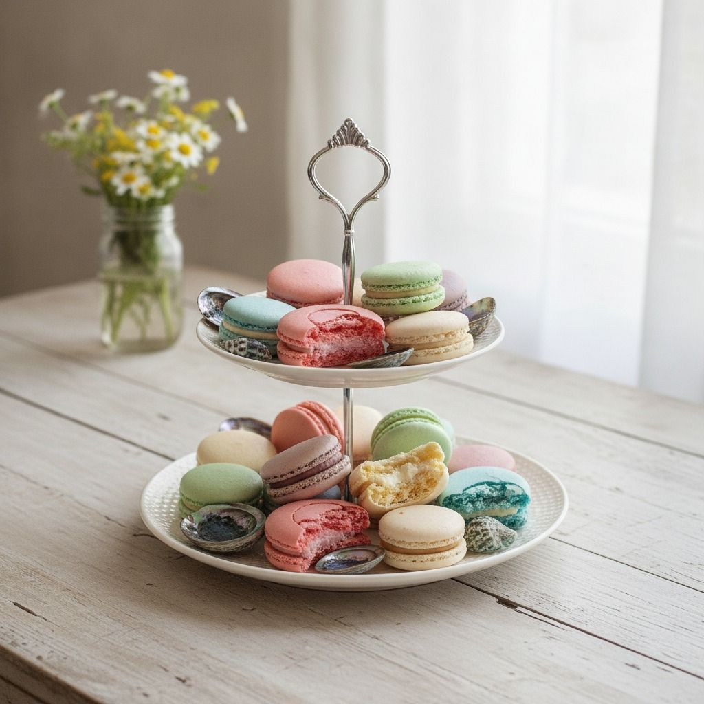 Ladurée-Style Macarons (AI-generated preview)