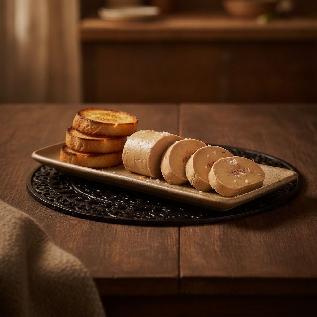 Poached Foie Gras (AI-generated preview)