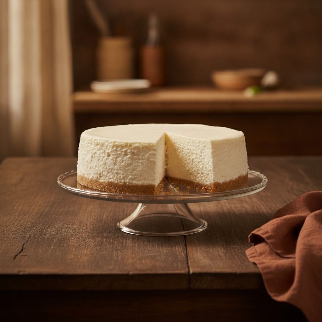 The Millers' Cheesecake (AI-generated preview)