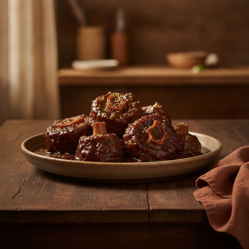 Roberta's Oxtail Stew (AI-generated preview)