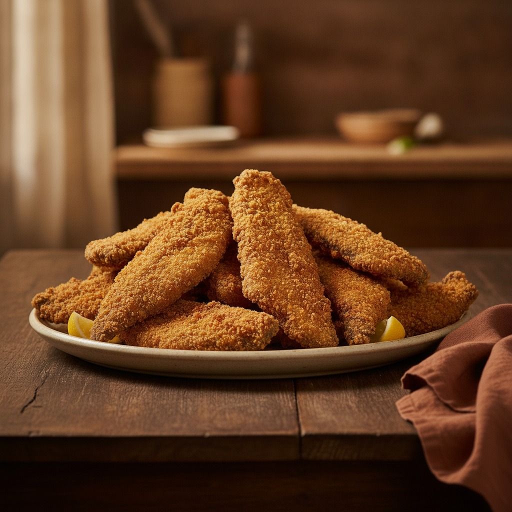 Deep-Fried Catfish (AI-generated preview)