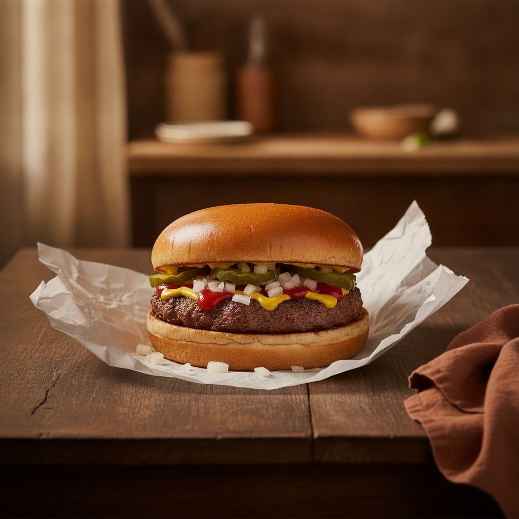 The Original 15-Cent Hamburger (AI-generated preview)