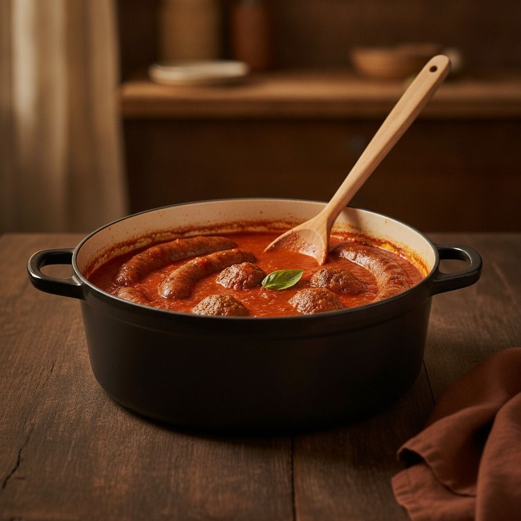 Clemenza's Sunday Gravy (AI-generated preview)