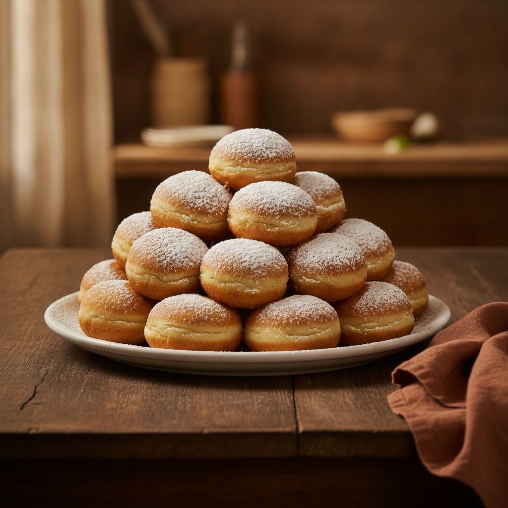 Man-Catching Beignets (AI-generated preview)