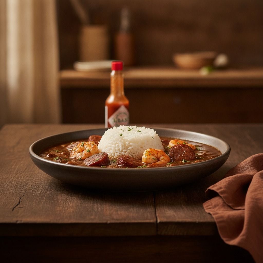 Tiana's Gumbo (AI-generated preview)