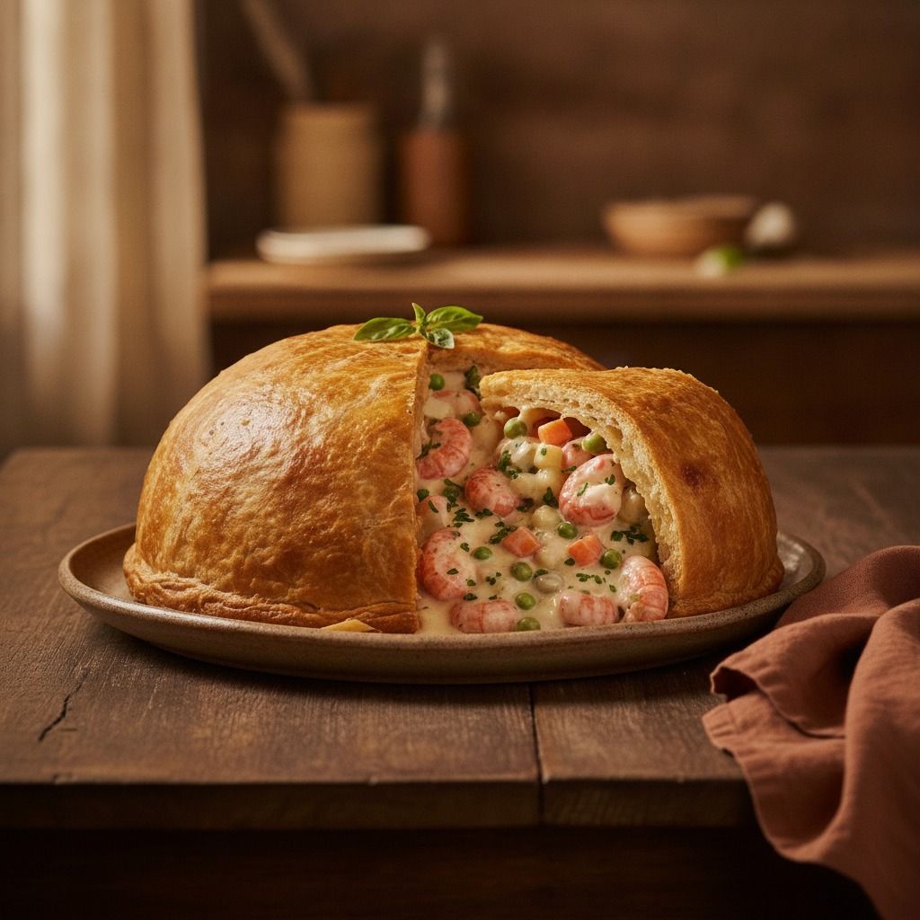 Crayfish Vol-au-Vent (AI-generated preview)