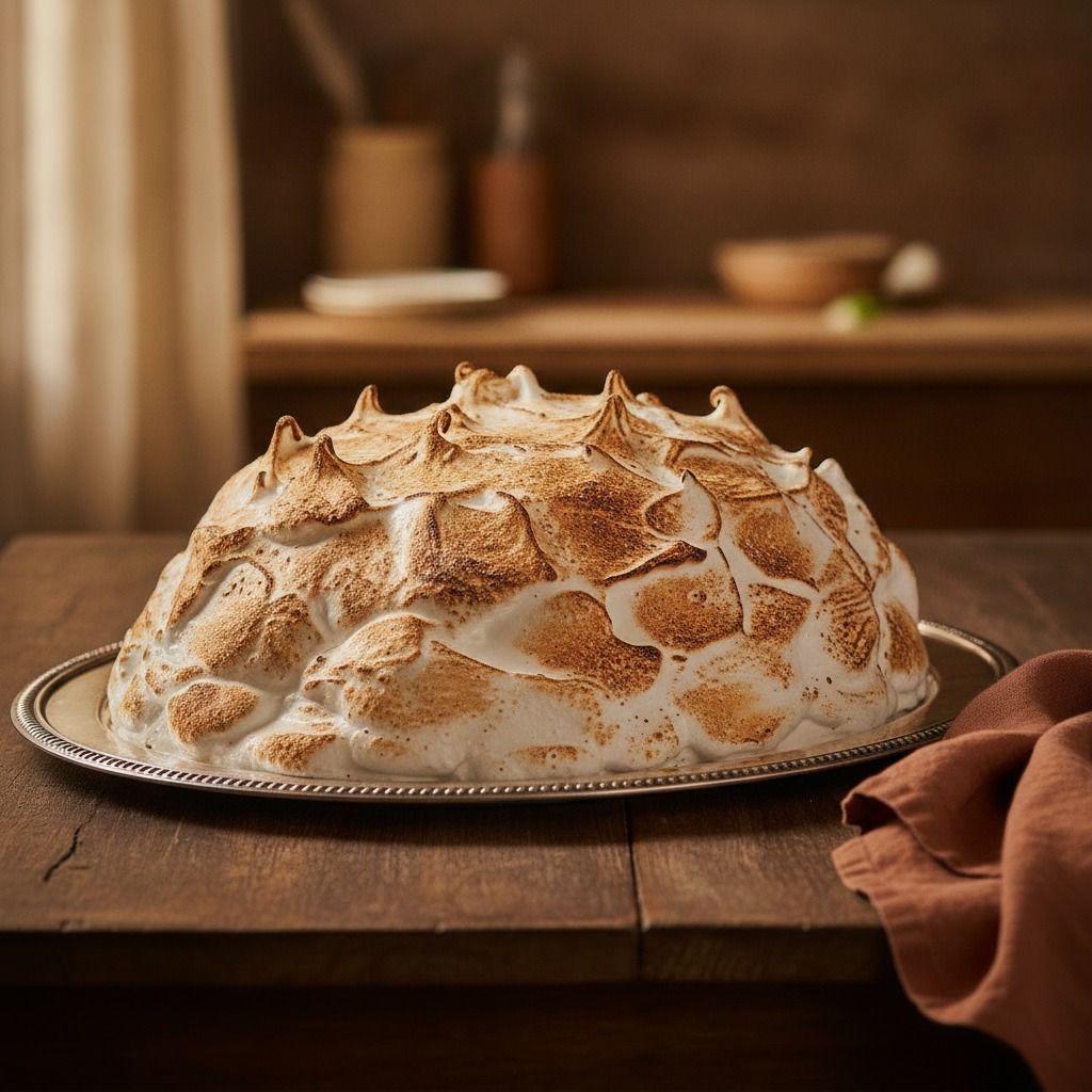 Omelette Norvégienne (Baked Alaska) (AI-generated preview)