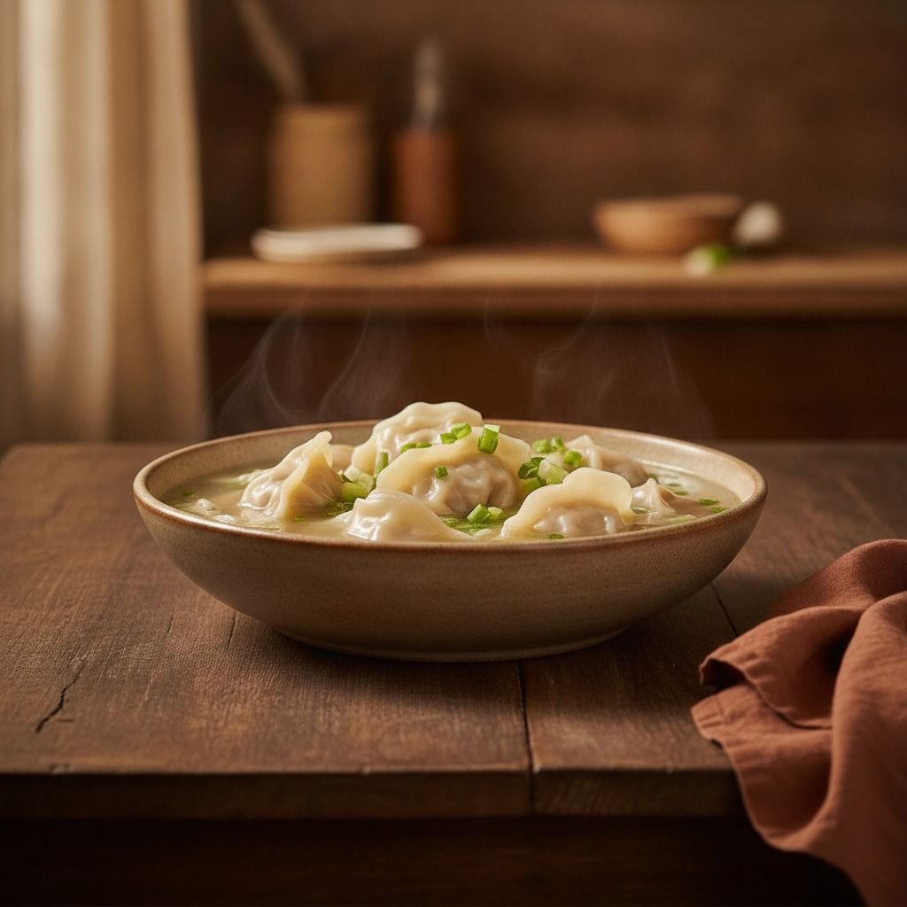 Jin's Wontons (AI-generated preview)