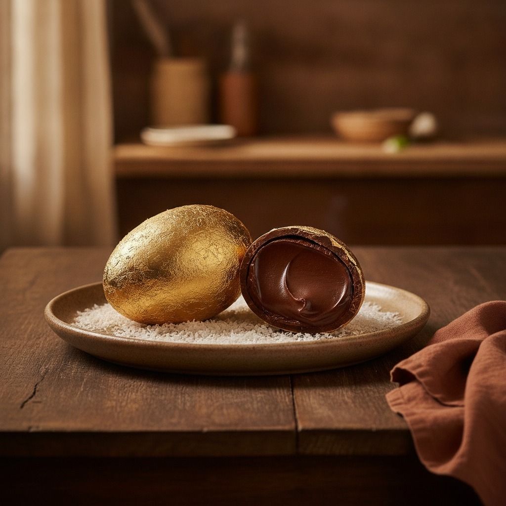 Golden Chocolate Eggs (AI-generated preview)