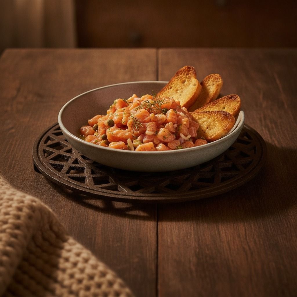 Scottish Wild Salmon Tartare (AI-generated preview)