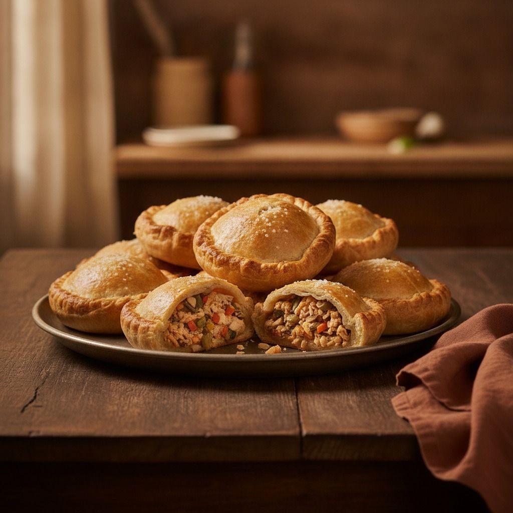 Ceremonial Pigeon Hand Pies (AI-generated preview)