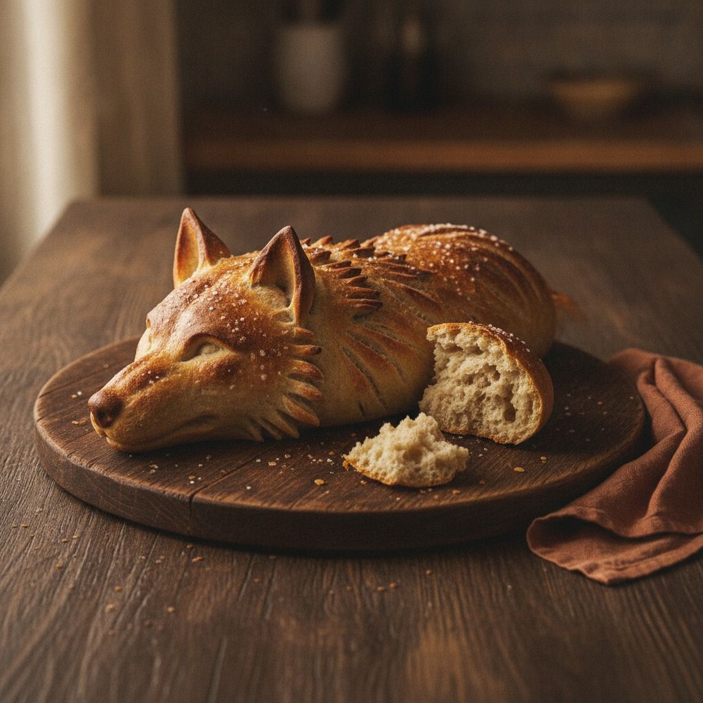 Hot Pie's Direwolf Bread (AI-generated preview)
