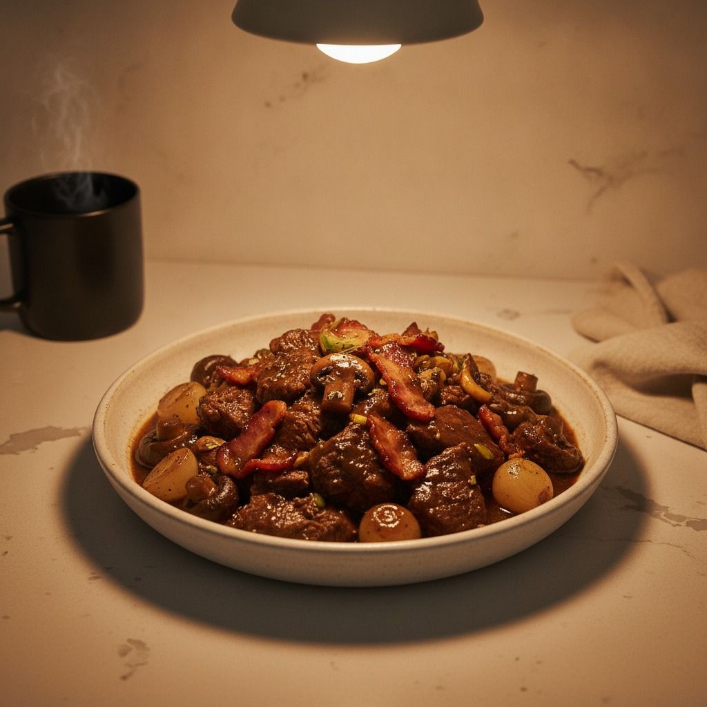 Boeuf Bourguignon (AI-generated preview)