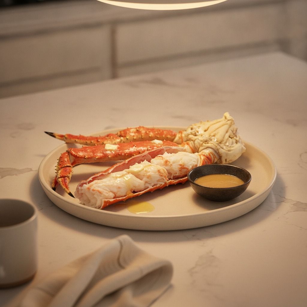 Roasted King Crab (AI-generated preview)
