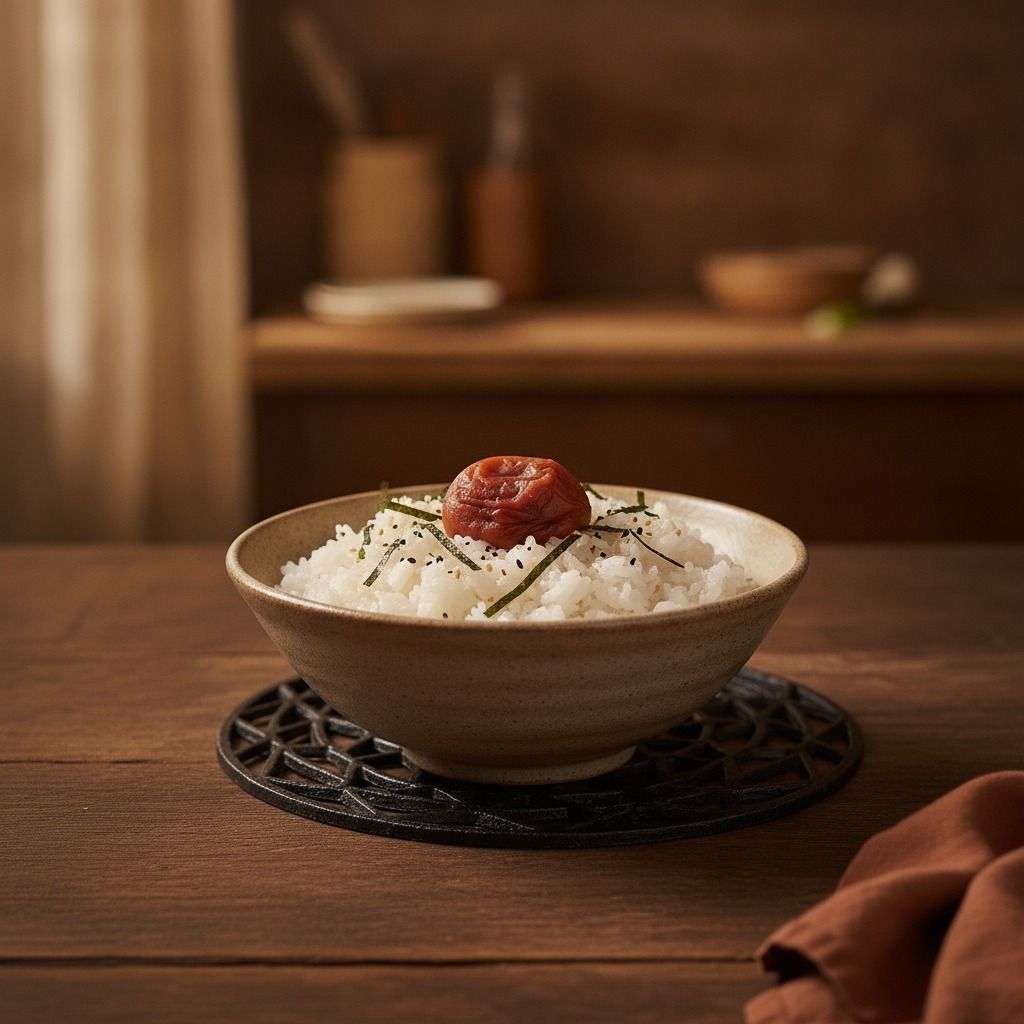 Umeboshi Rice (AI-generated preview)