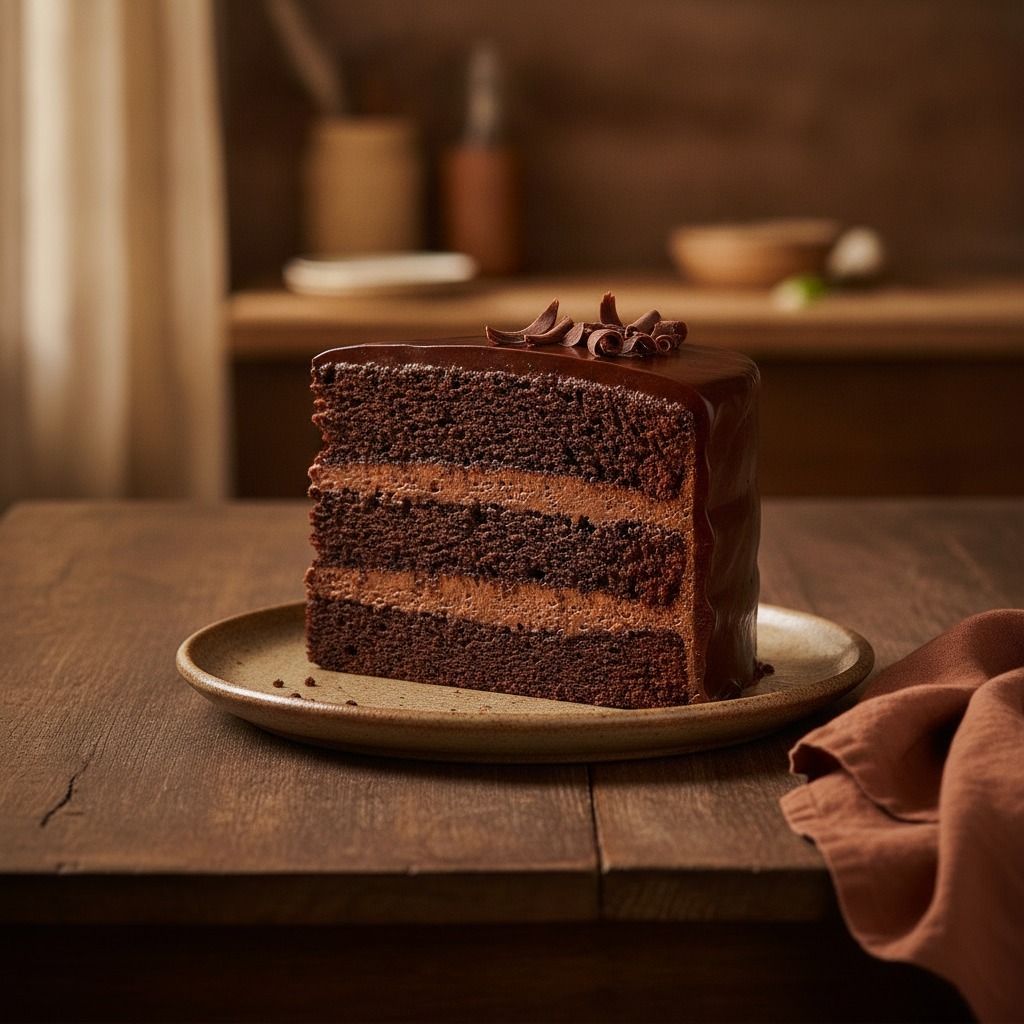 Marcus's Chocolate Cake (AI-generated preview)