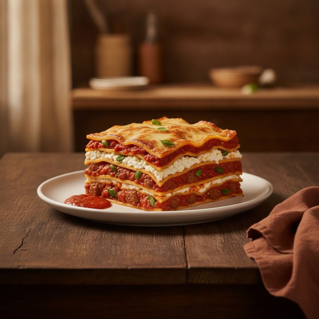Carmela's Lasagna (AI-generated preview)