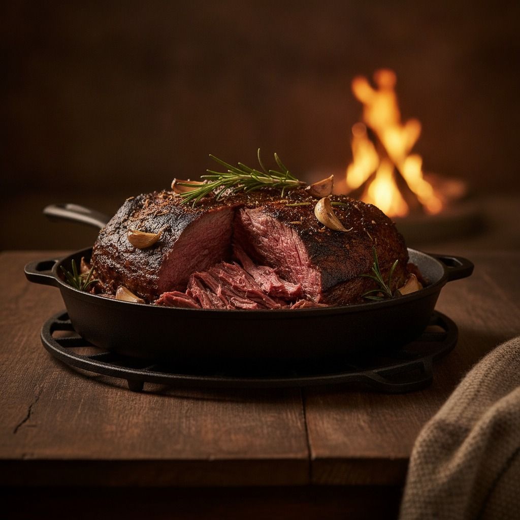 Wilderness Venison Roast (AI-generated preview)
